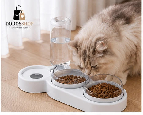 Automatic Pet Food & Water Bowl