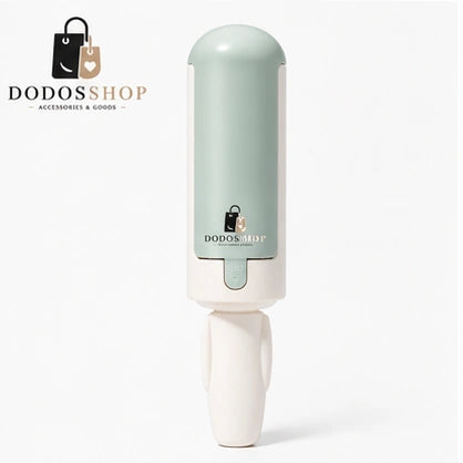 Reusable Pet Hair Remover Roller

A Dodoshop portable personal fan shown against a plain white background, featuring a pale sage green upper body and a white lower body. The Dodoshop logo is visible on the product and as a watermark in the top-left corner.