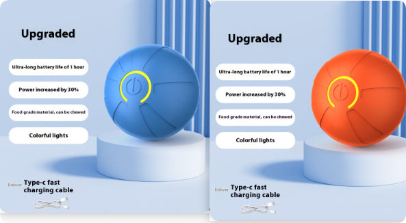 Jumping Pet Ball - automatic rolling pet toy, view 15 | DodosShop