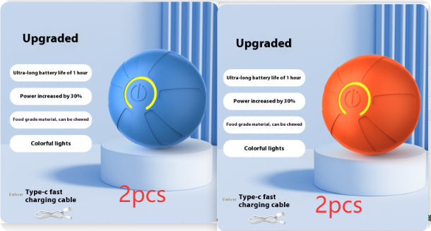 Jumping Pet Ball - automatic rolling pet toy, view 16 | DodosShop