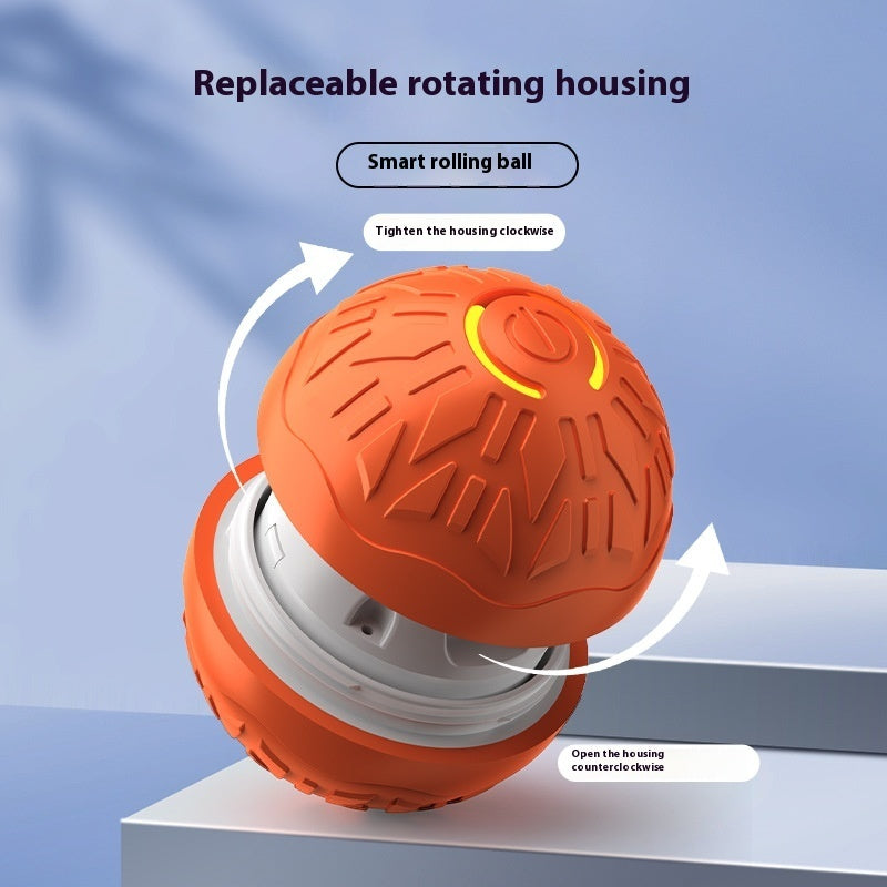 Jumping Pet Ball - automatic rolling pet toy, view 2 | DodosShop