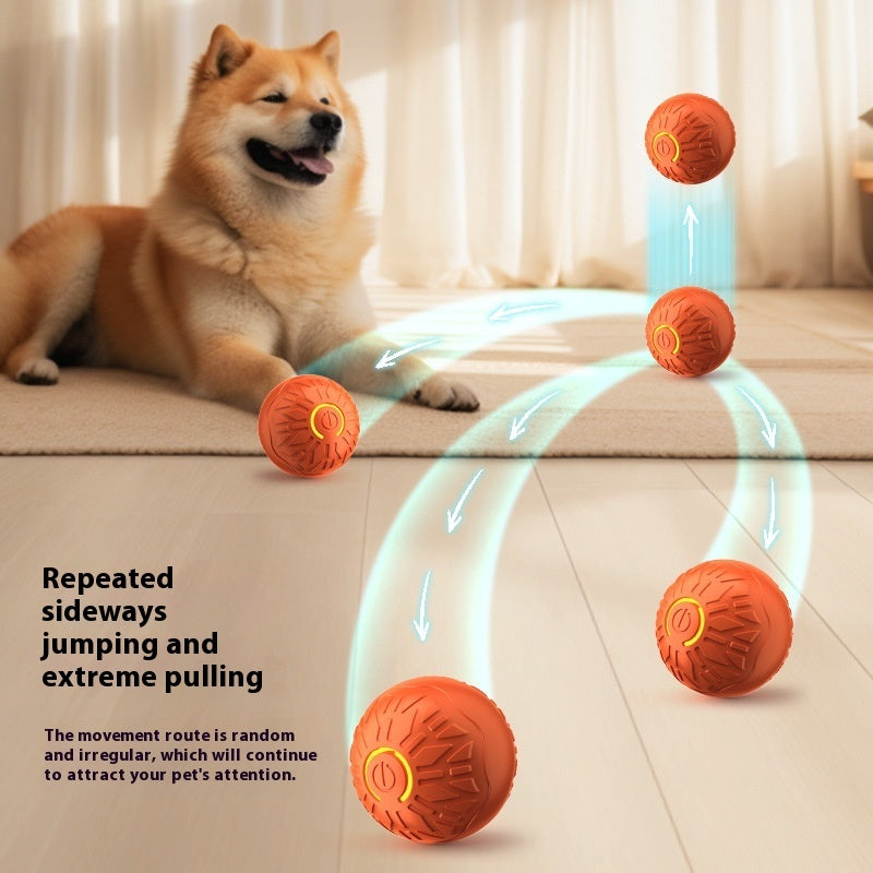 Jumping Pet Ball - automatic rolling pet toy, view 3 | DodosShop