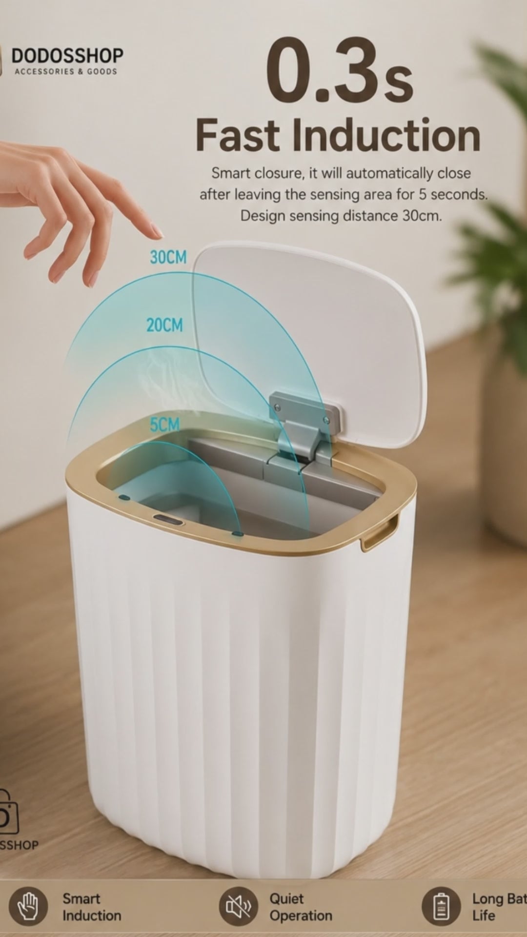 Automatic Sensor Trash Can